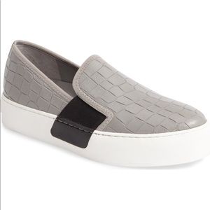 1. State Platform Slip On Shoes Size 7 Gray